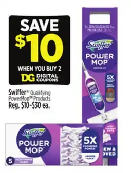 Dollar General Swiffer Qualifying PowerMop Products offer