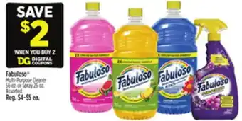 Dollar General Fabuloso Multi-Purpose Cleaner offer