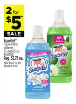 Dollar General Suavitel Liquid Fabric Softener offer