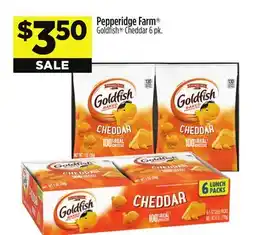 Dollar General Pepperidge Farm Goldfish Cheddar offer