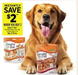 Dollar General Good 'n Fun Dog Treats Bones offer