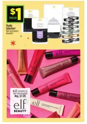 Dollar General Studio Selection Hair Accessories offer