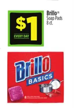 Dollar General Brillo Soap Pads offer