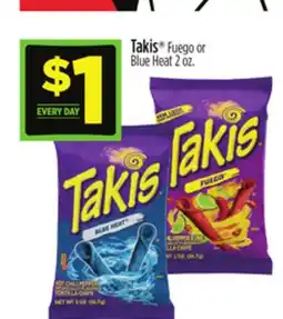 Dollar General Takis Fuego or Blue Heat offer