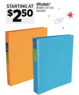 Dollar General OfficeHub Binders offer