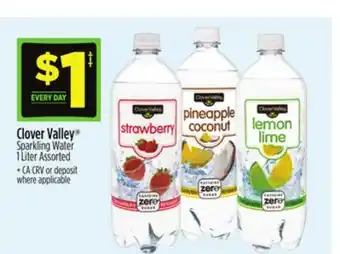 Dollar General Clover Valley Sparkling Water offer