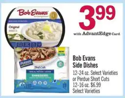 Price Chopper Bob Evans Side Dishes offer