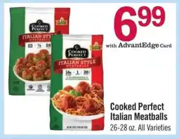 Price Chopper Cooked Perfect Italian Meatballs offer