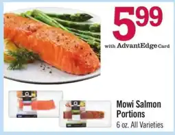 Price Chopper MOWI Salmon Portions offer