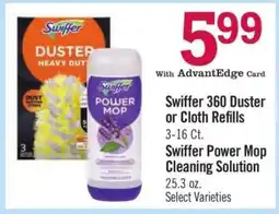 Price Chopper Swiffer 360 Duster or Cloth Refills offer