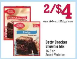 Price Chopper Betty Crocker Brownie Mix offer