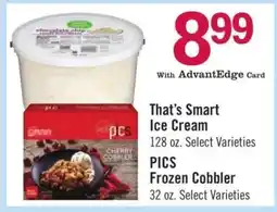 Price Chopper That's Smart Ice Cream offer
