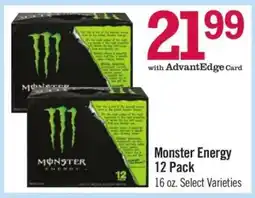 Price Chopper Monster Energy 12 Pack offer