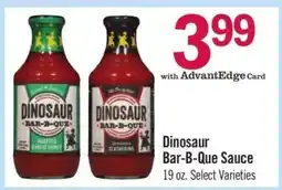 Price Chopper Dinosaur Bar-B-Que Sauce offer