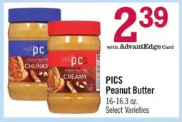 Price Chopper PICS Peanut Butter offer