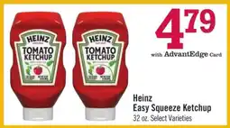 Price Chopper Heinz Easy Squeeze Ketchup offer