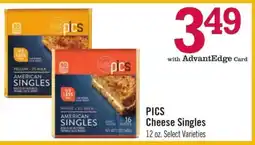 Price Chopper PICS Cheese Singles offer