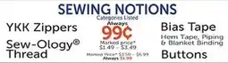 Hobby Lobby SEWING NOTIONS offer