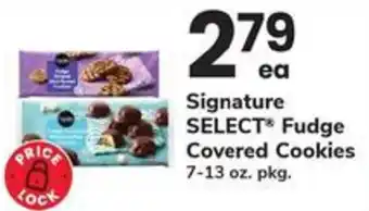 Safeway Signature select fudge covered cookies offer