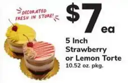 Safeway Strawberry or Lemon Torte offer
