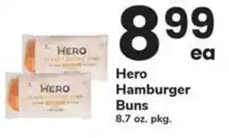 Safeway Hero Hamburger Buns offer