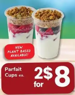 Safeway Parfait Cups offer