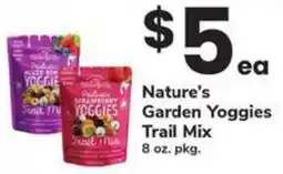 Safeway Natures Garden Yoggies Trail Mix offer
