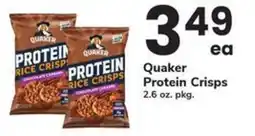 Safeway Quaker Protein Crisps offer
