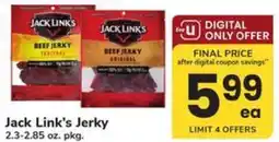 Safeway Jack Links Jerky offer