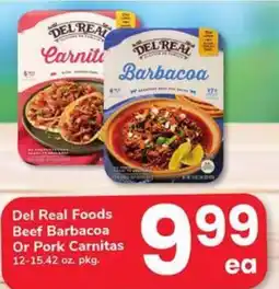 Safeway Del Real Foods Beef Barbacoa Or Pork Carnitas offer