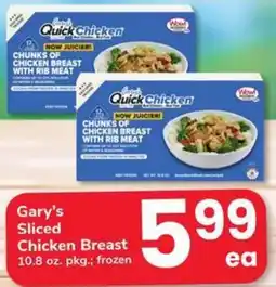 Safeway Garys Sliced Chicken Breast offer