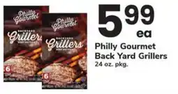 Safeway Philly Gourmet Back Yard Grillers offer