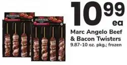 Safeway Marc Angelo Beef & Bacon Twisters offer