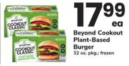 Safeway Beyond Cookout Plant Based Burger offer