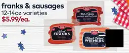 Safeway Franks & sausages offer