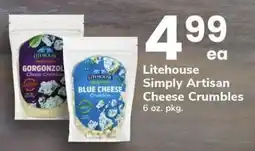 Safeway Litehouse Simply Artisan Cheese Crumbles offer