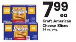 Safeway Kraft American Cheese Slices offer