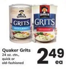 Safeway Quaker Grits offer