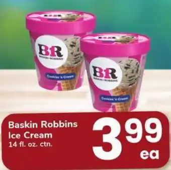 Safeway Baskin Robbins Ice Cream offer