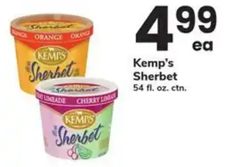 Safeway Kemps Sherbet offer