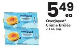 Safeway Overjoyed Crème Brûlée offer