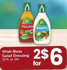 Safeway Wish Bone Salad Dressing offer