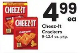 Safeway Cheez It Crackers offer