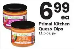 Safeway Primal Kitchen Queso Dips offer