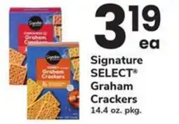 Safeway Signature select graham crackers offer