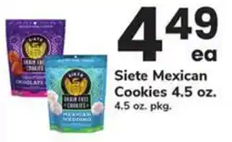 Safeway Siete Mexican Cookies offer
