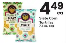 Safeway Siete Corn Tortillas offer