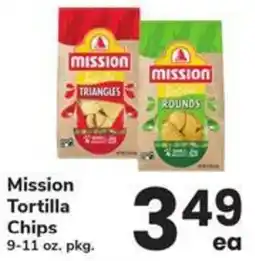 Safeway Mission Tortilla Chips offer