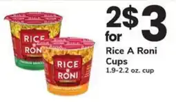 Safeway Rice A Roni Cups offer