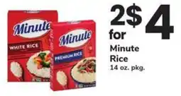 Safeway Minute Rice offer